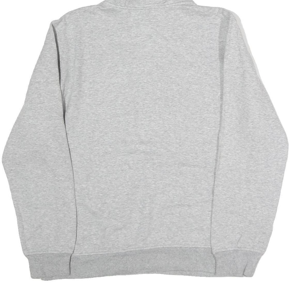 PUMA Mens Grey Hoodie M Cotton Pullover Casual Sportswear Sweatshirt