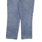 CARHARTT Womens Regular Blue Denim Light Jeans W36 L29 Classic Zip Cotton Blend