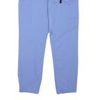 CARHARTT Mens Polyester Blend Blue Relaxed Straight Trousers W32 L32 Casual