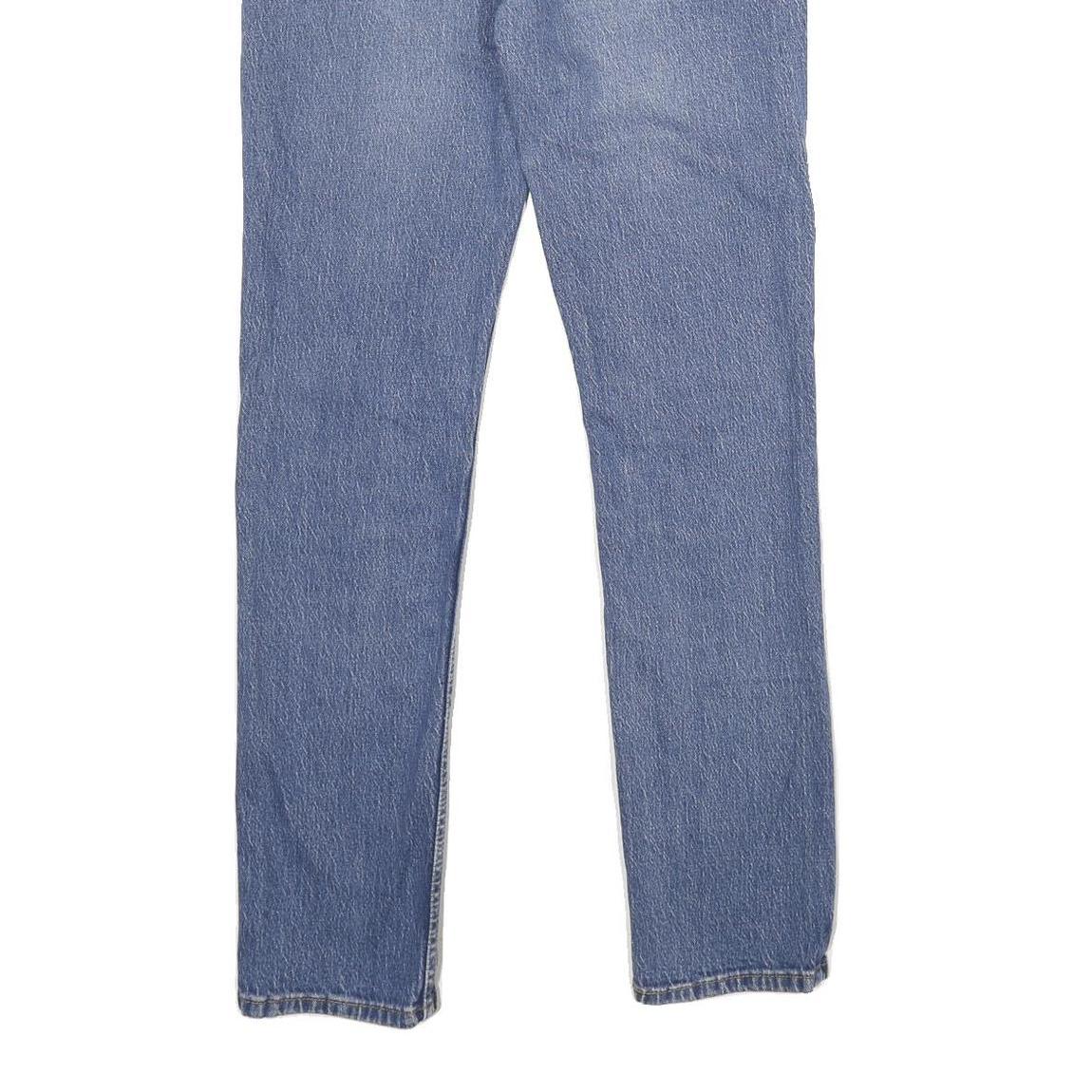 LEVI'S 511 Slim Mens Blue Slim Skinny Denim Light W31 L34 Classic Zip Jeans