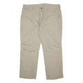 DICKIES Mens Cotton Beige Regular Fit Straight Leg Trousers W40 L30 Workwear