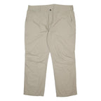 DICKIES Mens Cotton Beige Regular Fit Straight Leg Trousers W40 L30 Workwear