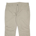 DICKIES Mens Cotton Beige Regular Fit Straight Leg Trousers W40 L30 Workwear