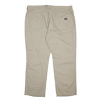 DICKIES Mens Cotton Beige Regular Fit Straight Leg Trousers W40 L30 Workwear