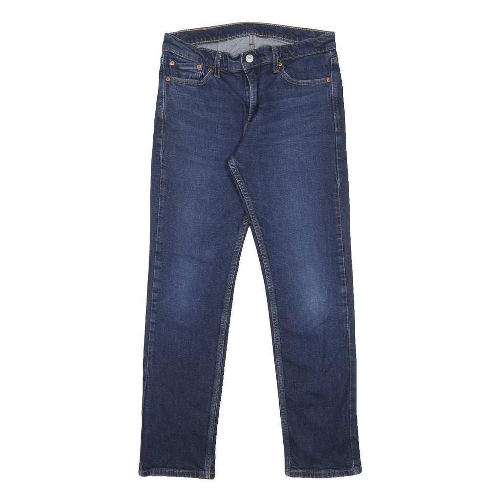 LEVI'S 511 Mens Slim Blue Denim Medium W30 L30 Zip Jeans Comfortable Stretch