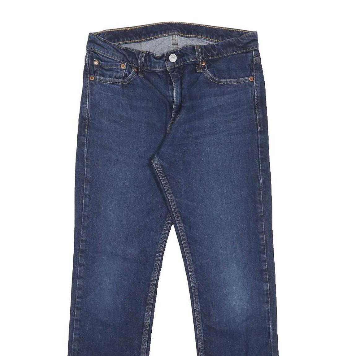 LEVI'S 511 Mens Slim Blue Denim Medium W30 L30 Zip Jeans Comfortable Stretch
