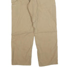 DICKIES Mens Cotton Blend Beige Regular Fit Straight Leg Trousers W33 L30