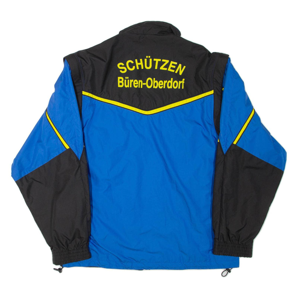 TRUTTMANN Mens Track Jacket Blue Colourblock XL