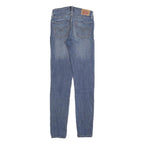 LEVI'S 711 Womens Jeans Blue Slim Skinny Denim Medium W26 L32 Stretch Skinny Fit