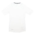 NIKE Mens White Pro Athletic T-Shirt S Short Sleeve Crew Neck Performance