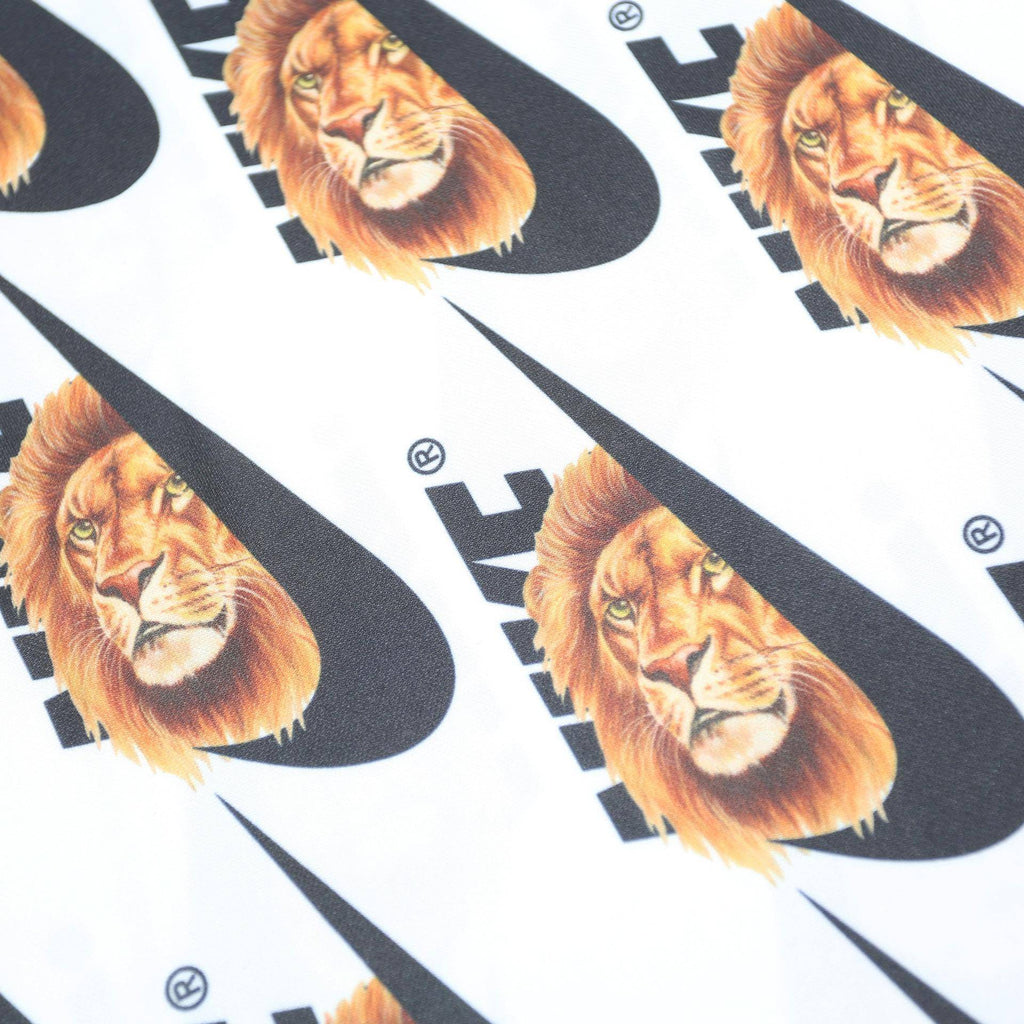 NIKE x Skepta Sk Air Lion Mens White & Brown Lion Graphic Long Sleeve T-Shirt XS
