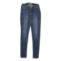 LEVI'S 535 Womens Jeans Blue Slim Skinny Denim Medium W24 L30 Stretch Cotton