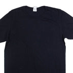 Skull Mens Biker T-Shirt Black L