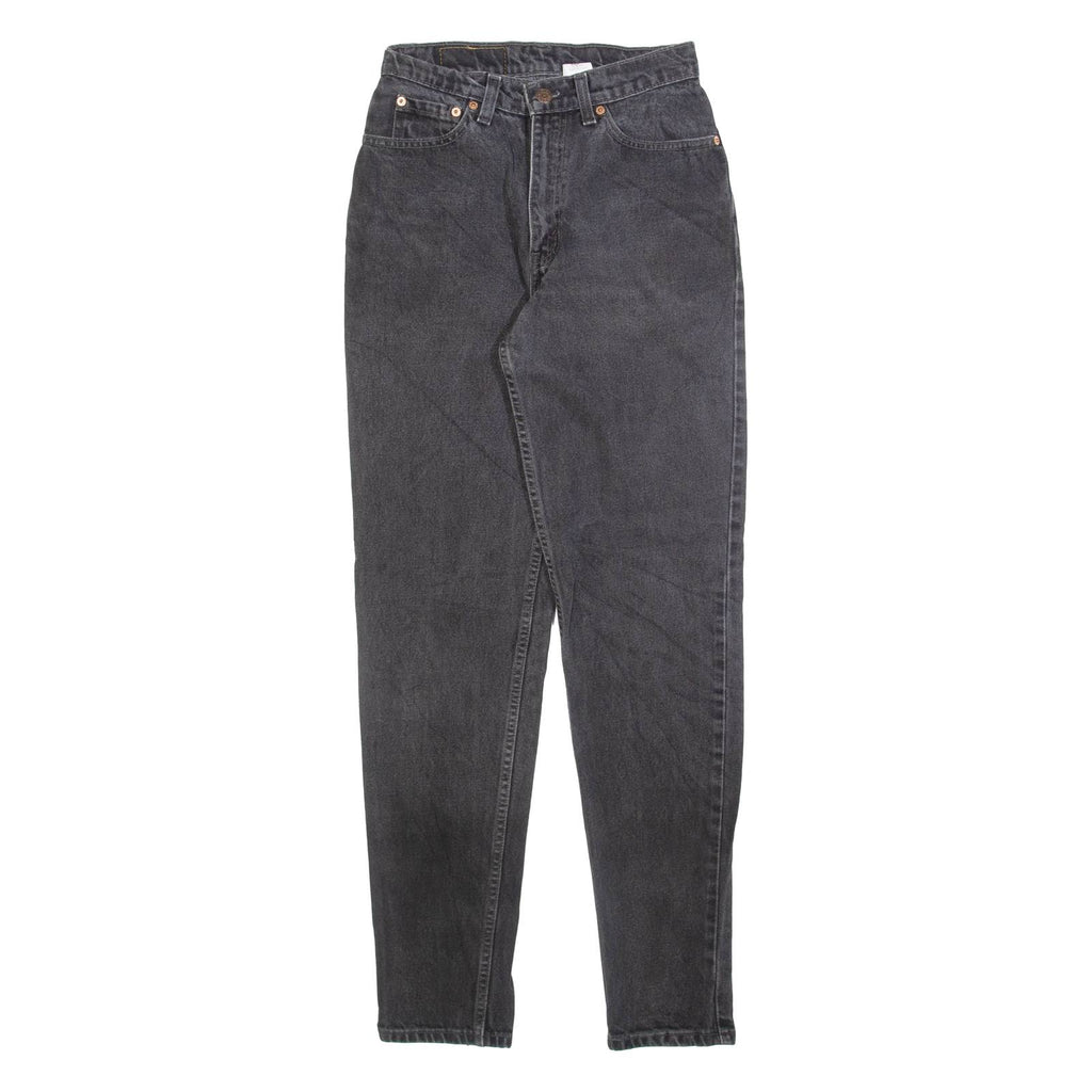 LEVI'S 512 Womens Jeans Grey Slim Tapered 90s W24 L32