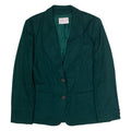 PENDLETON Womens Blazer Jacket Green Wool M