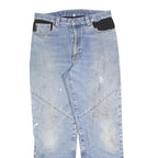 PETROL Mens Jeans Blue Regular Straight Denim Light W33 L32 Contrast Pockets