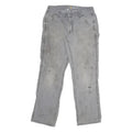 CARHARTT Womens Regular Fit Grey Denim Jeans W30 L30 Workwear Utility
