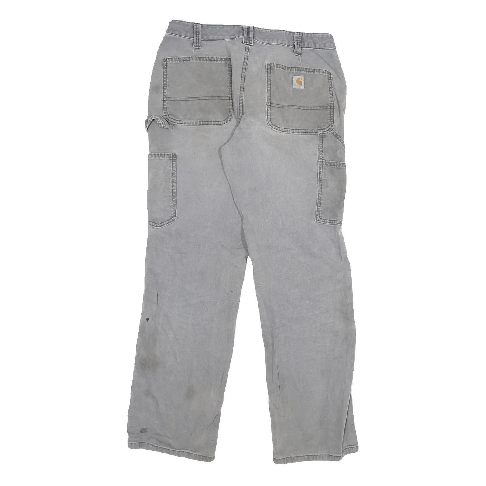CARHARTT Womens Regular Fit Grey Denim Jeans W30 L30 Workwear Utility