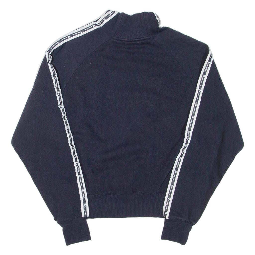 CHAMPION Womens Sweatshirt Blue S