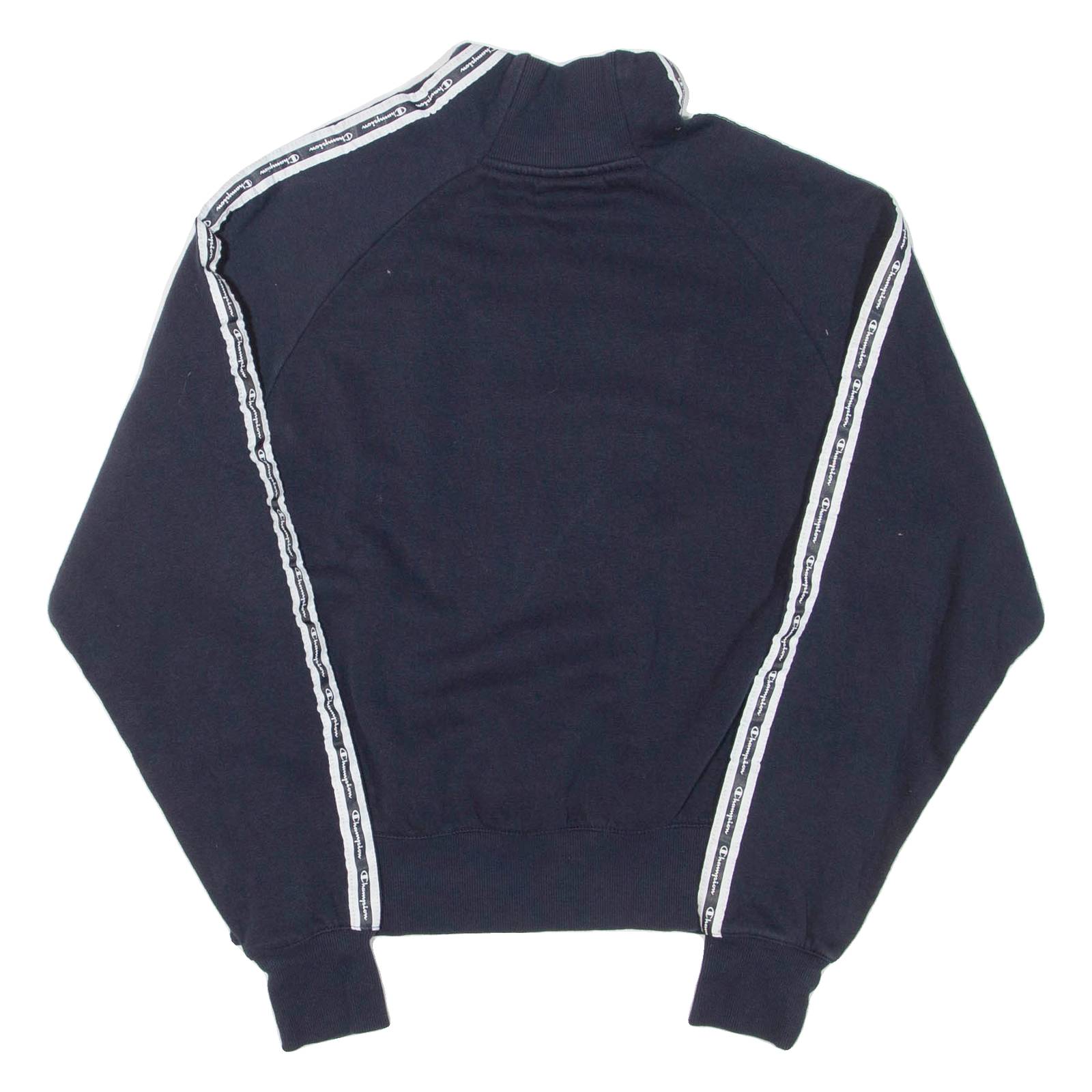 CHAMPION Womens Sweatshirt Blue S