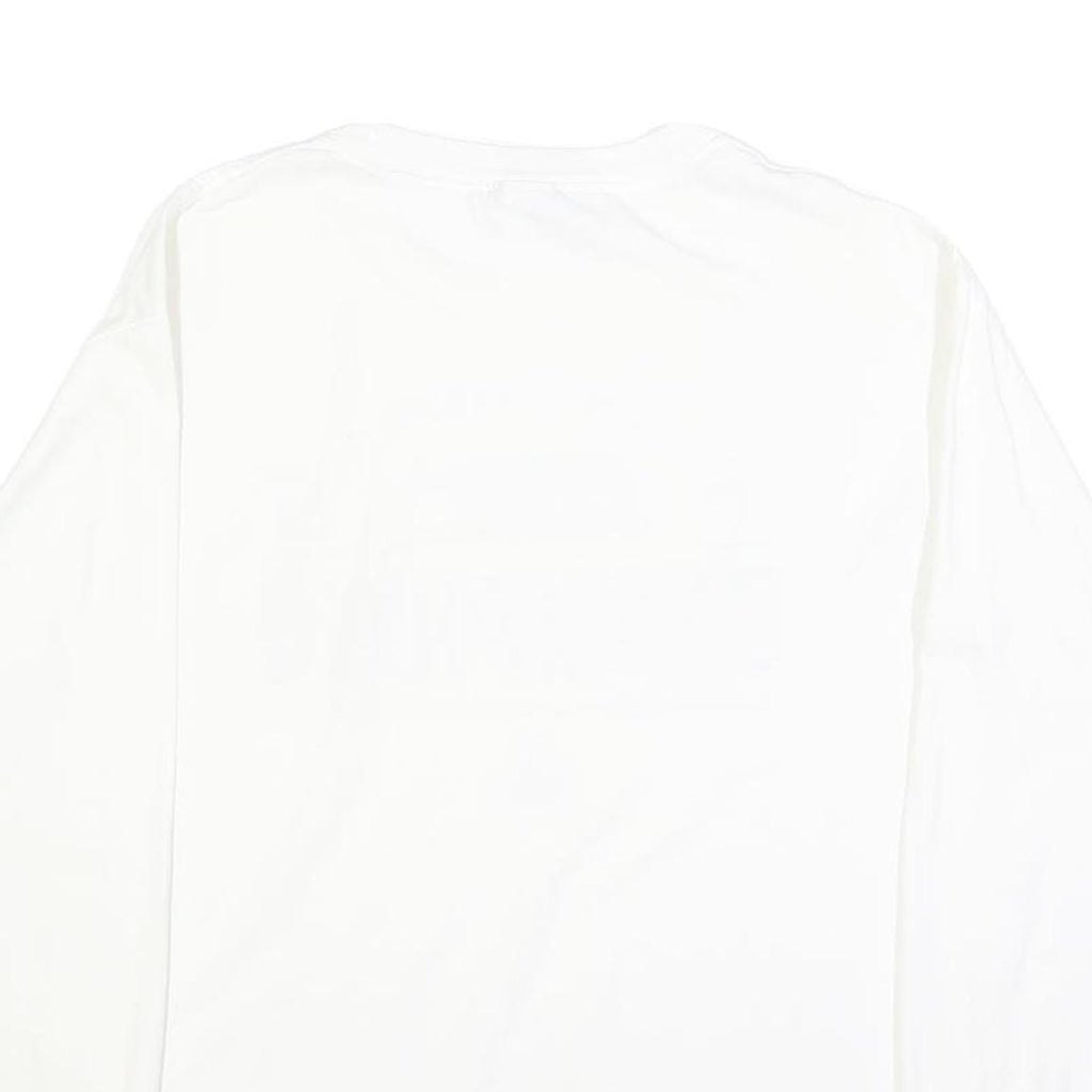 NFL Mens White Seahawks Conference Champions Long Sleeve Crew Neck T-Shirt L NFL