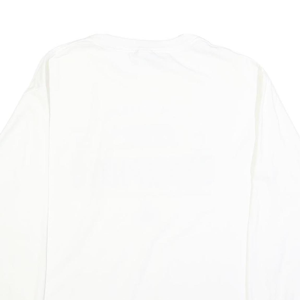 NFL Mens White Seahawks Conference Champions Long Sleeve Crew Neck T-Shirt L NFL