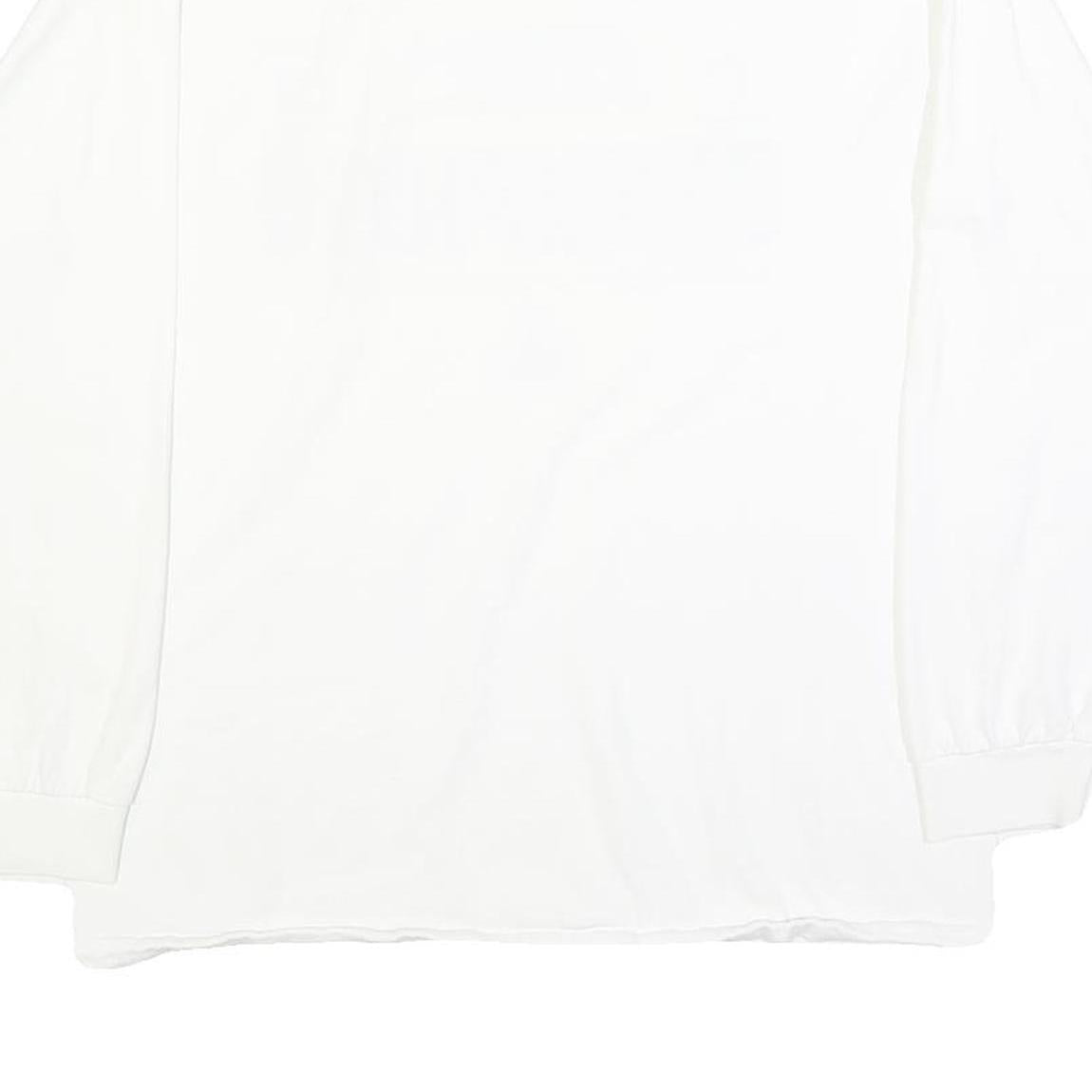 NFL Mens White Seahawks Conference Champions Long Sleeve Crew Neck T-Shirt L NFL