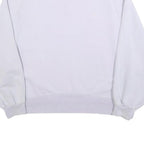 LEVI'S Womens White Crew Neck M Cotton Sweatshirt Casual Pullover