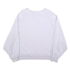 LEVI'S Womens White Crew Neck M Cotton Sweatshirt Casual Pullover