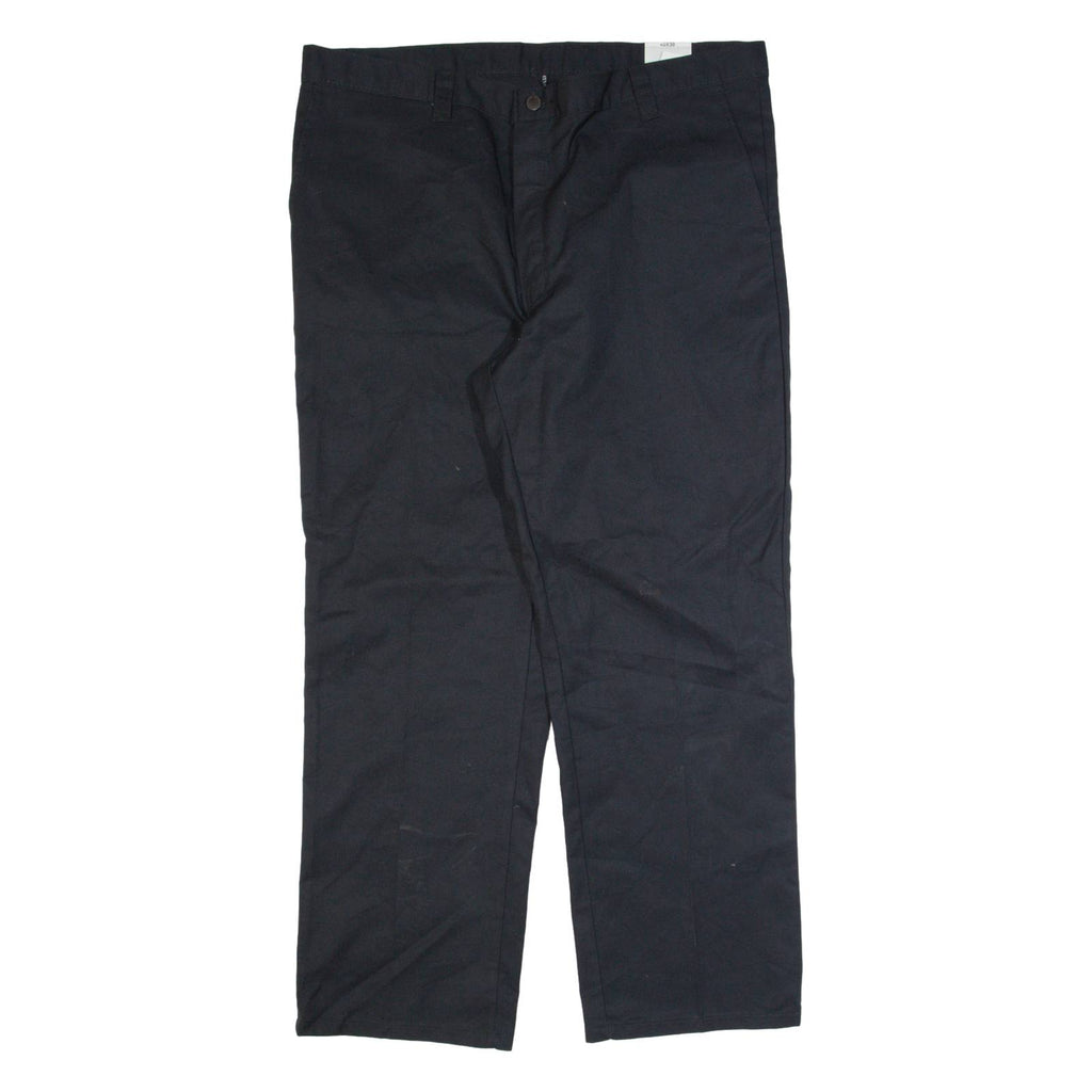 DICKIES Workwear Mens Trousers Black Regular Straight W40 L30