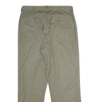 POLO RALPH LAUREN Mens Cotton Beige Classic Straight Trousers W34 L32 Casual