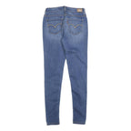 LEVI'S Womens Slim Blue Denim Jeans Cotton Blend Zip W28 L30 Classic Skinny Fit