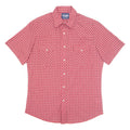 WRANGLER Mens Shirt Red Check M