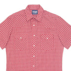 WRANGLER Mens Shirt Red Check M