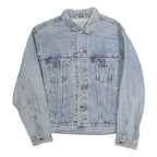 LEVI'S Mens Blue Denim Jacket XL Cotton Button Closure Classic Fit Casual