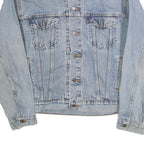 LEVI'S Mens Blue Denim Jacket XL Cotton Button Closure Classic Fit Casual