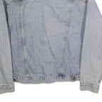 LEVI'S Mens Blue Denim Jacket XL Cotton Button Closure Classic Fit Casual