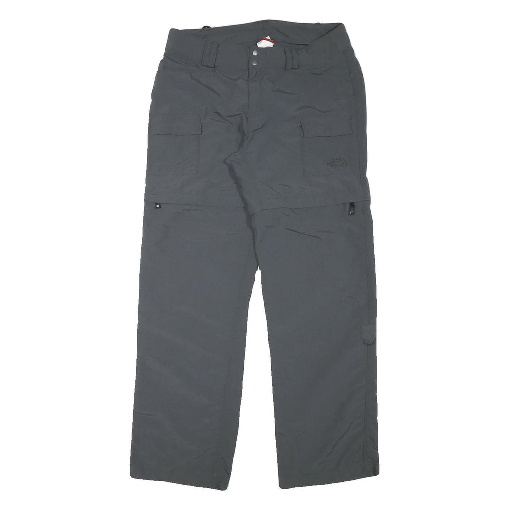 THE NORTH FACE Womens Polyester Blend Grey Regular Cargo Trousers W31 L29