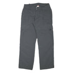 THE NORTH FACE Womens Polyester Blend Grey Regular Cargo Trousers W31 L29
