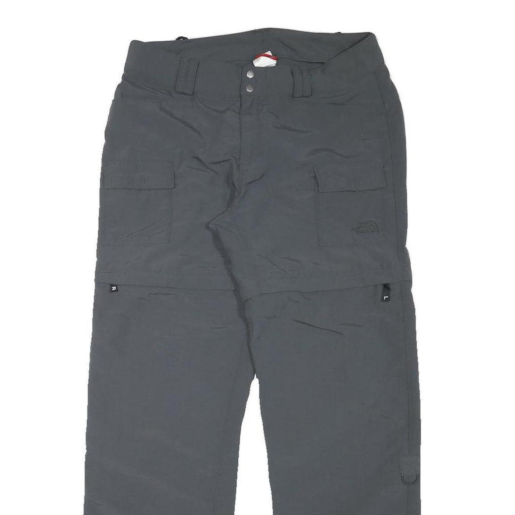 THE NORTH FACE Womens Polyester Blend Grey Regular Cargo Trousers W31 L29