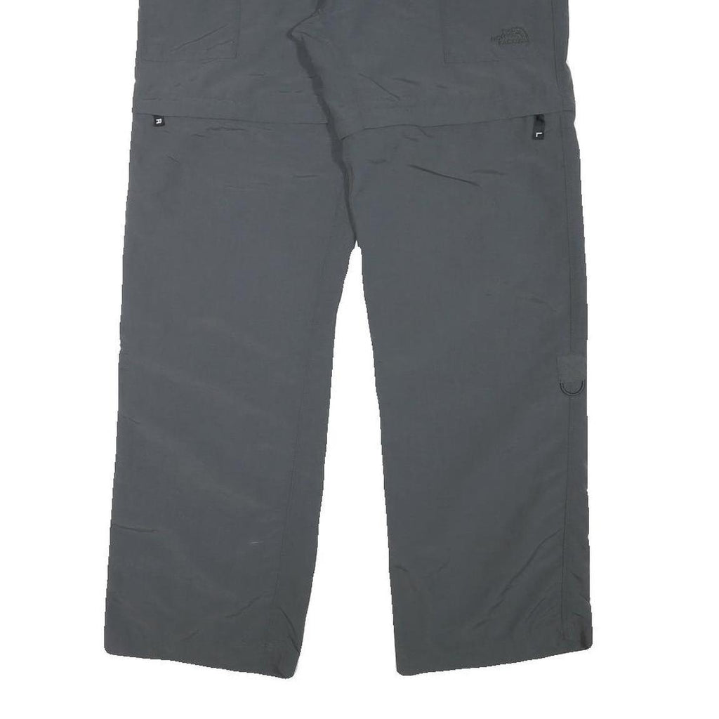 THE NORTH FACE Womens Polyester Blend Grey Regular Cargo Trousers W31 L29