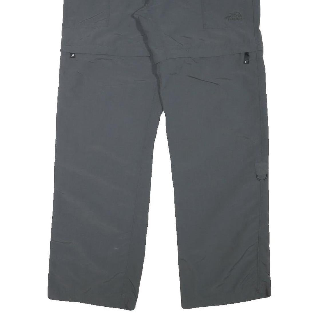 THE NORTH FACE Womens Polyester Blend Grey Regular Cargo Trousers W31 L29