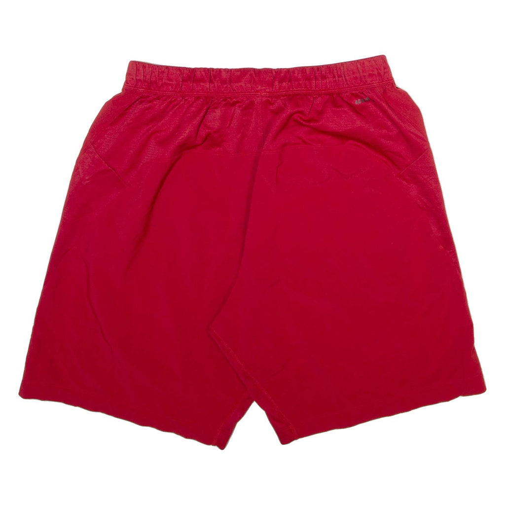 ADIDAS Mens Casual Shorts Red Relaxed L W28