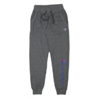 CHAMPION Womens Joggers Grey XS W23 L27 Cotton Blend Regular Tapered Drawstring