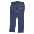 CARHARTT Mens Regular Fit Straight Leg Denim Medium Wash W30 L32 Workwear Jeans