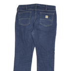 CARHARTT Mens Regular Fit Straight Leg Denim Medium Wash W30 L32 Workwear Jeans