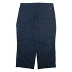 DICKIES Cargo Mens Trousers Blue Relaxed Straight W40 L25