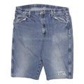WRANGLER Mens Denim Blue Classic 2XL W36 Cotton Blend Casual Shorts