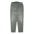 LEVI'S Mens Relaxed Grey Denim Medium Wash W31 L30 Casual Cotton Blend Zip Jeans