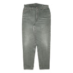 LEVI'S Mens Relaxed Grey Denim Medium Wash W31 L30 Casual Cotton Blend Zip Jeans